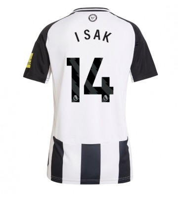 Newcastle United Alexander Isak #14 Primera Equipación Mujer 2024-25 Manga Corta